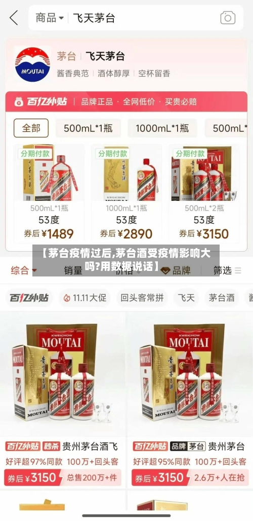 【茅台疫情过后,茅台酒受疫情影响大吗?用数据说话】
